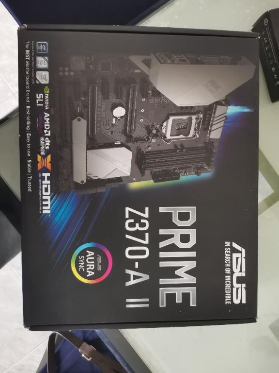 i7 9700k Asus Prime Z370A II motherboard bundle negotiable Computers Tech Parts Accessories Computer Parts on Carousell