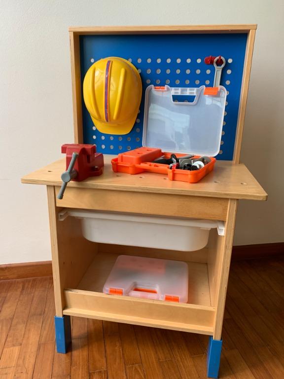 Toy shop workbench ikea