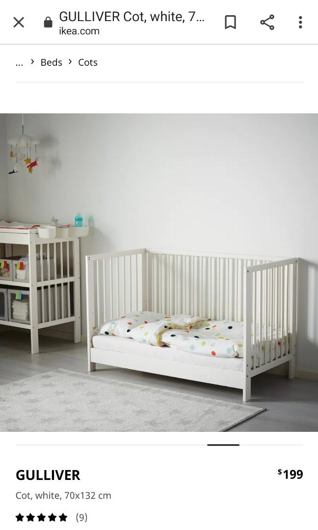 IKEA Gulliver cot in good condition Babies Kids Baby Nursery Kids Furniture Cots Cribs on Carousell