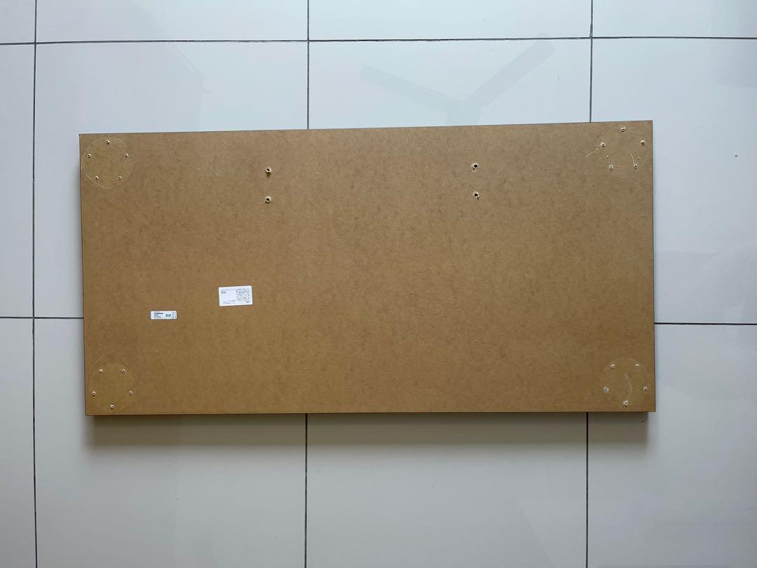 IKEA LINNMON Table with GERTON Adjustable Legs, Furniture & Home Living