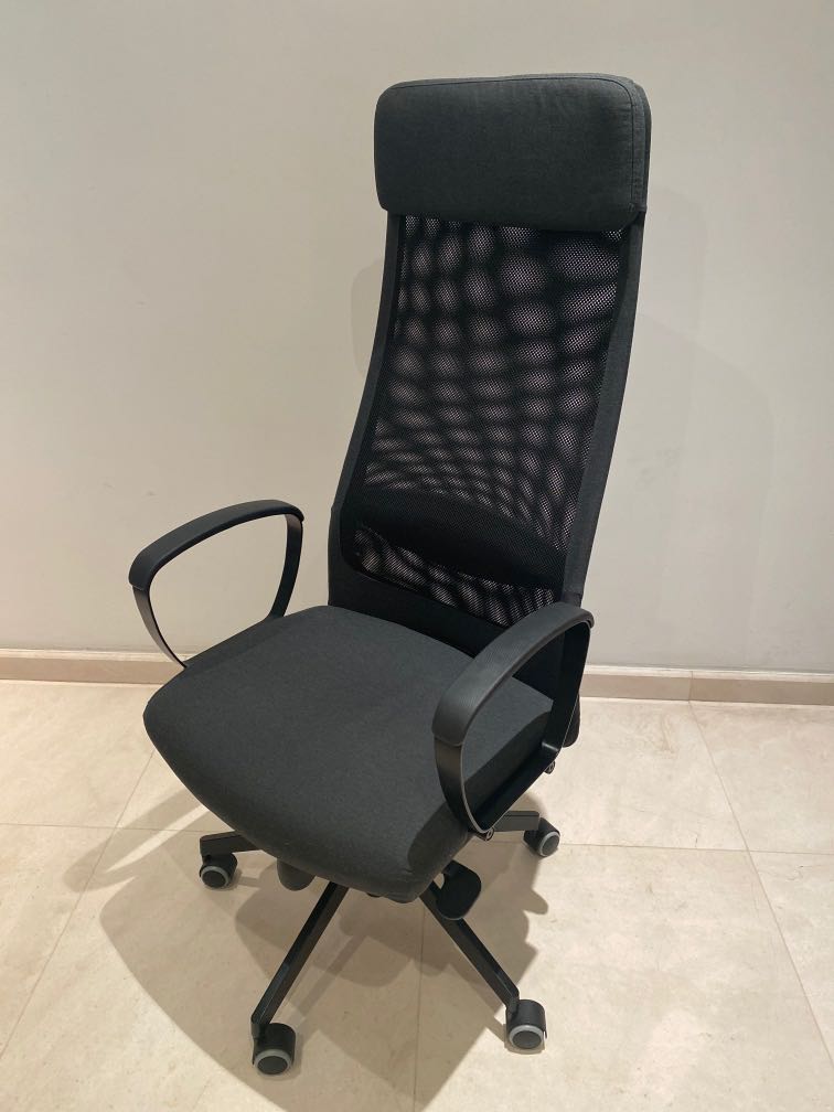 IKEA Office Chair Markus (like new), Furniture & Home Living