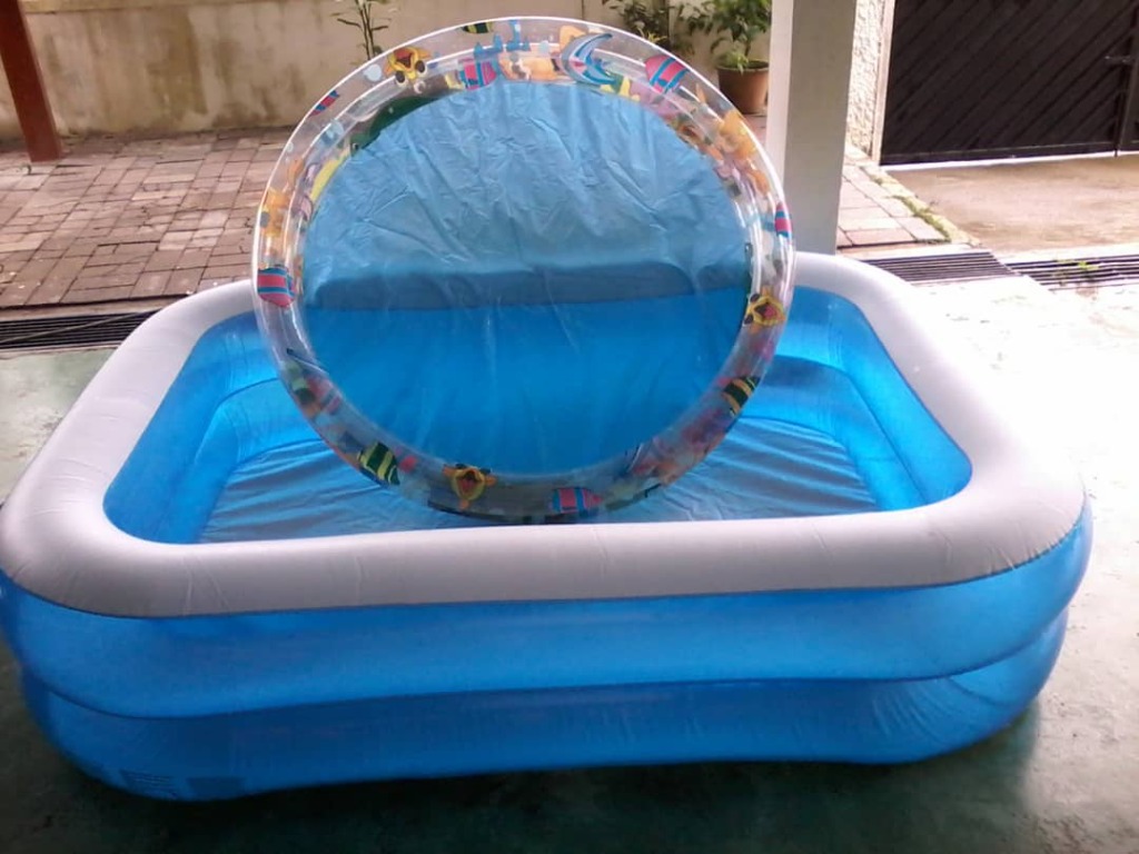 Inflatable Swimming Pool Kids Baby Children Swim Pool Indoor 2 in