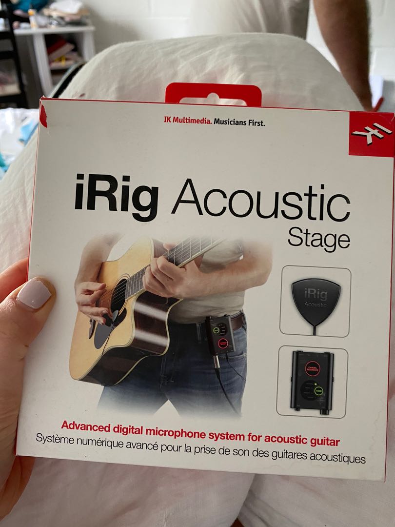 Irig Acoustic Stage Mic Hobbies Toys Music Media Music Accessories On Carousell