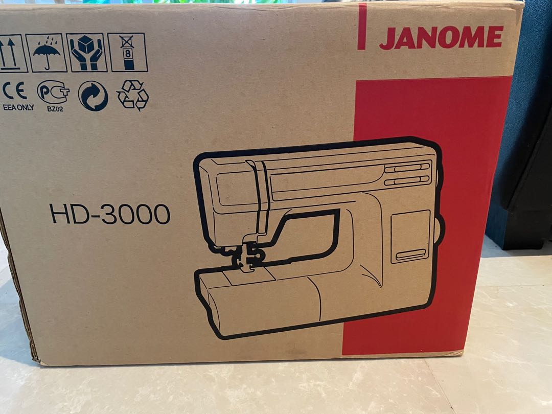 Janome HD3000 Sewing Machine, TV & Home Appliances, Other Home