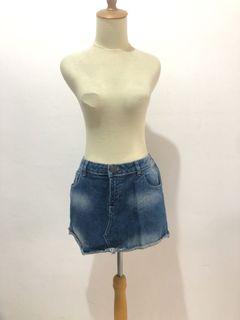 Jeans Mini Skirt by Lee Cooper