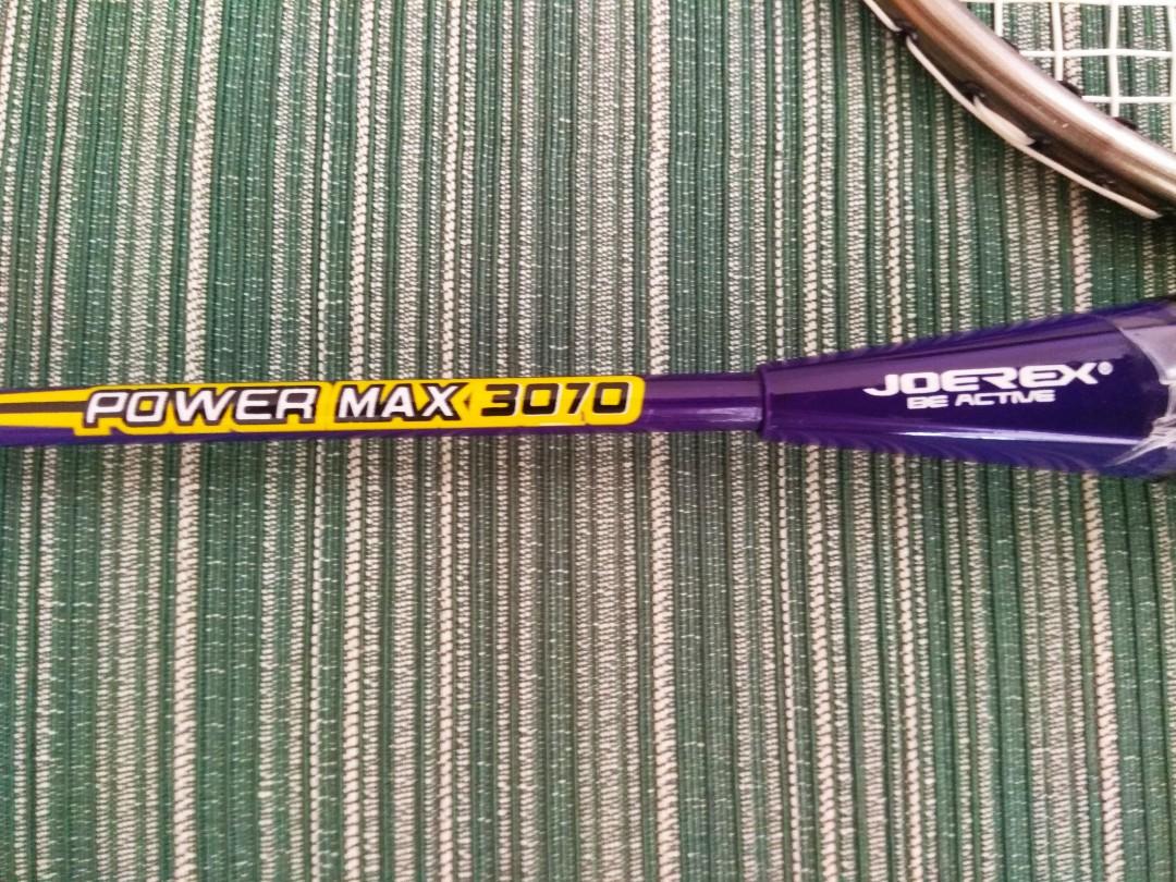 Joerex badminton rackets, 運動產品, 運動與體育, 運動與體育 球拍和球類運動 Carousell
