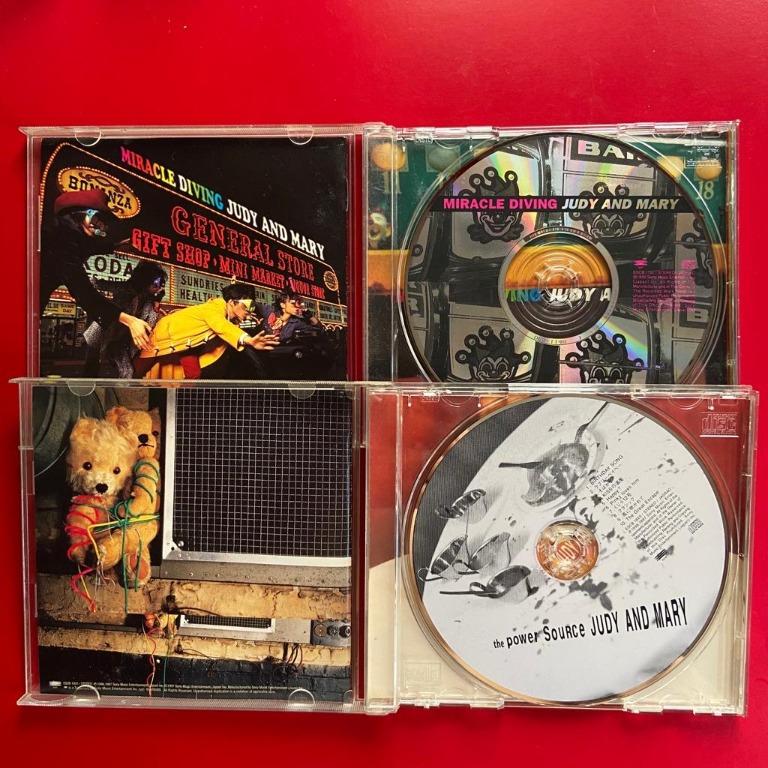 Judy And Mary Miracle Diving The Power Source 2 Cd Japan Rock Band Innovative Punk Rock And Pop Noisy Melodic Music J Rock 日本搖擺 音樂樂器 配件 Cd S Dvd S Other Media