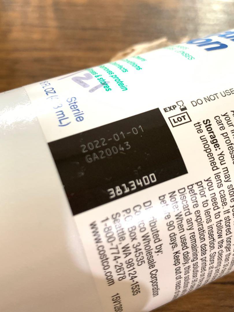 Kirkland Contact Lens Solution, Beauty & Personal Care, Vision Care on