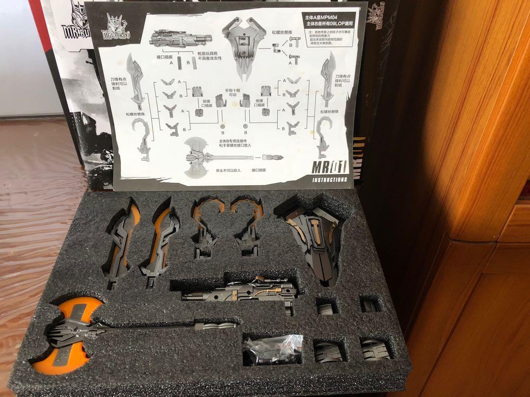 Legendary Toys LT02 Optimus Prime & Iron Warrior IW06 Jet Power Armour & Mr Bucket MR01