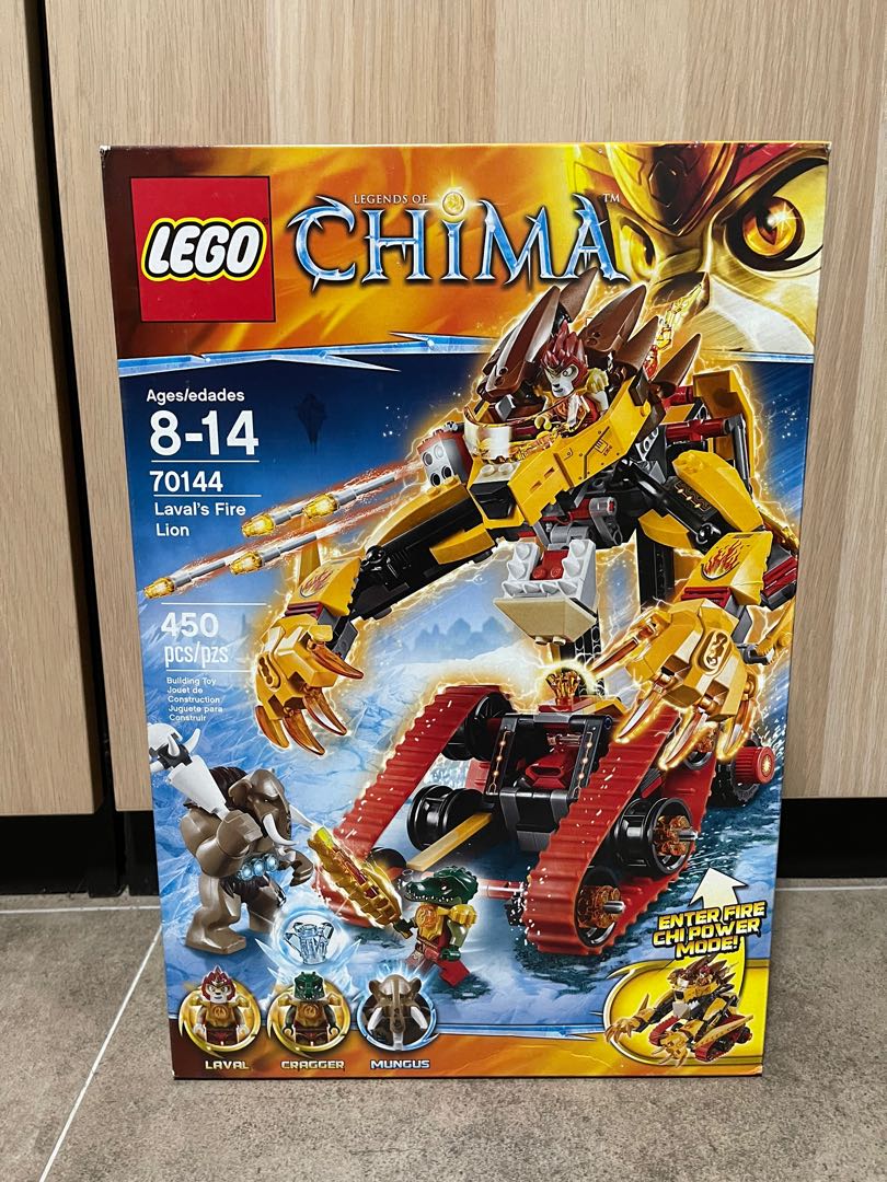 LEGO 70144 - Chima - Laval's Fire Lion, Hobbies & Toys, Toys