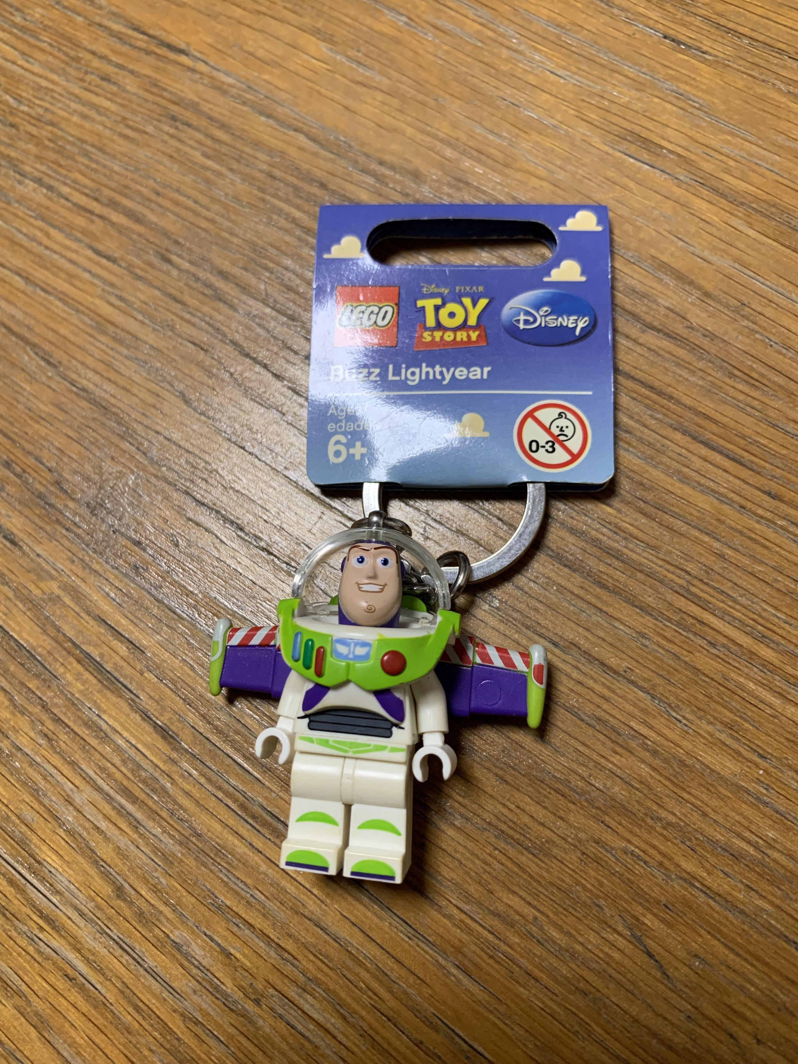 Buzz lightyear lego keychain clearance