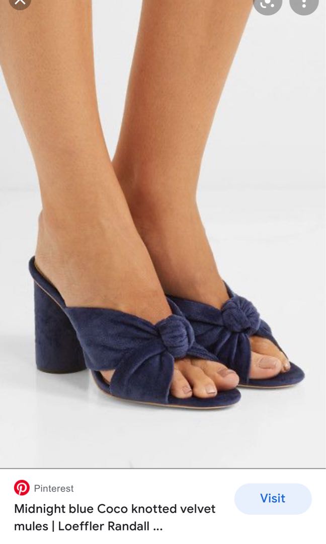 Loeffler randall coco mule shop