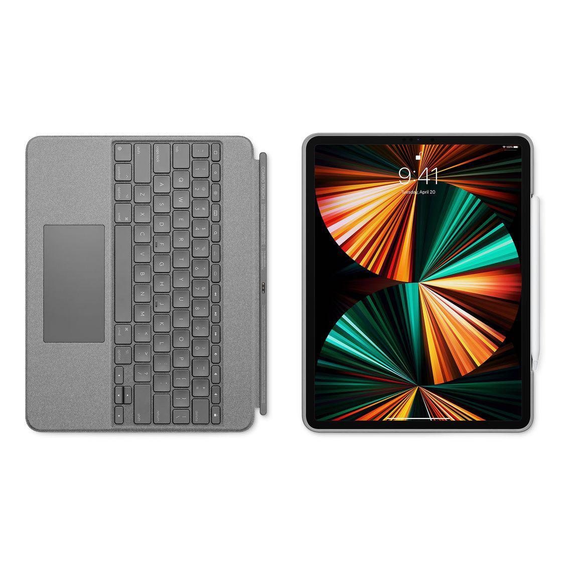Logitech Combo Touch Keyboard Case for iPad Pro 12.9inch (2021, 5th