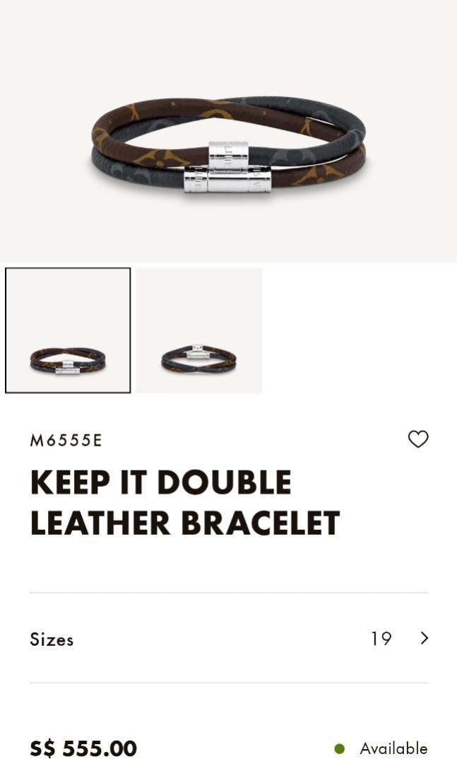 Louis Vuitton Keep It Double Bracelet