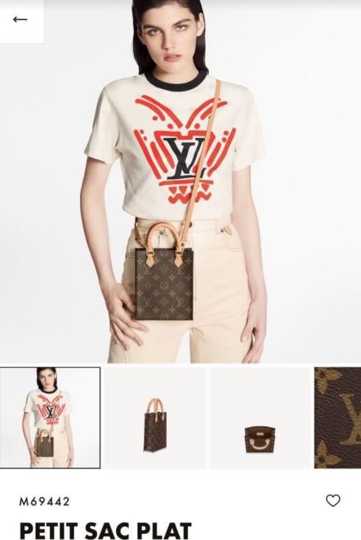 Shop Louis Vuitton PETIT SAC PLAT Shoulder Bags by sao☆TOP