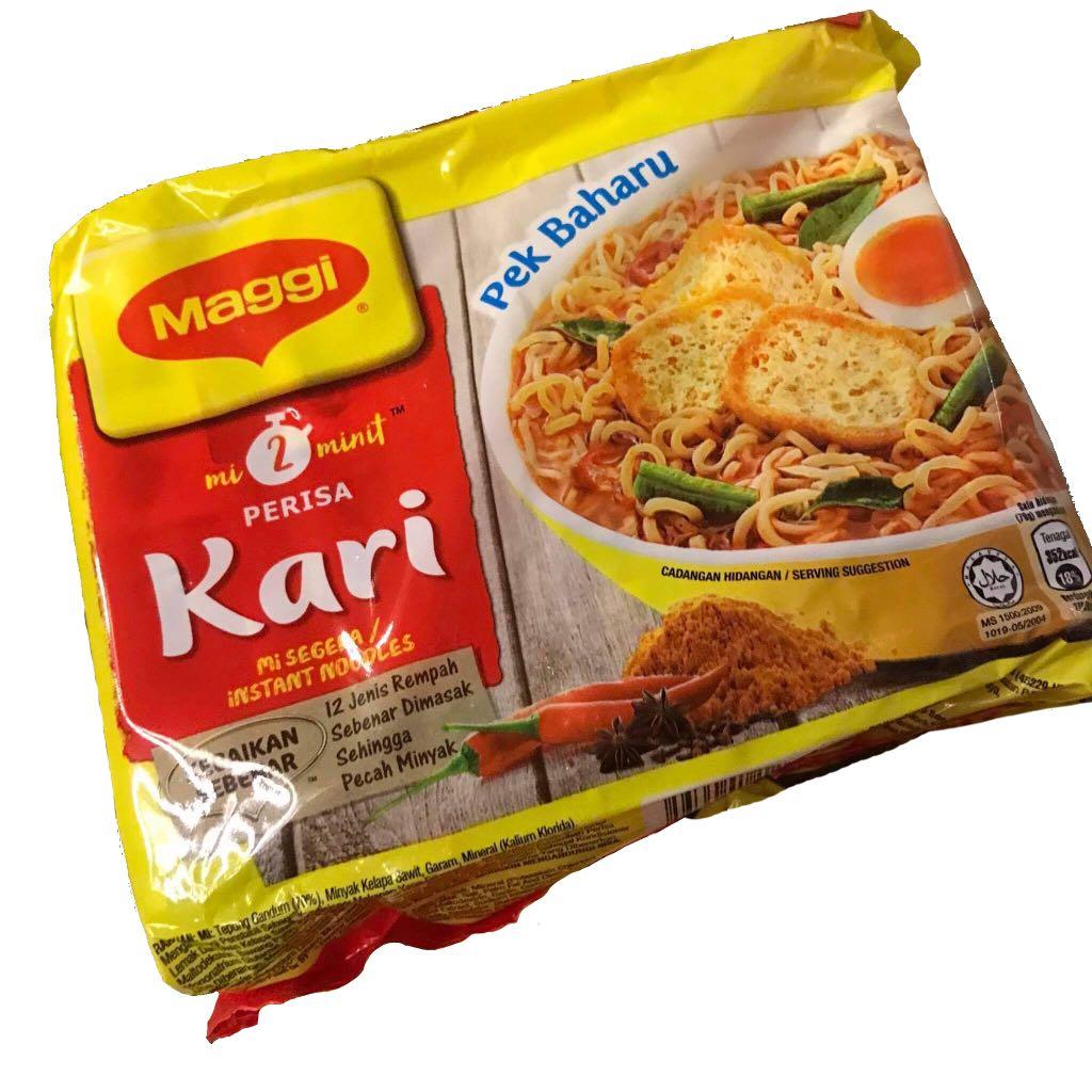Maggi Kari Malaysian Noodles Food Drinks Packaged Instant Food On Carousell
