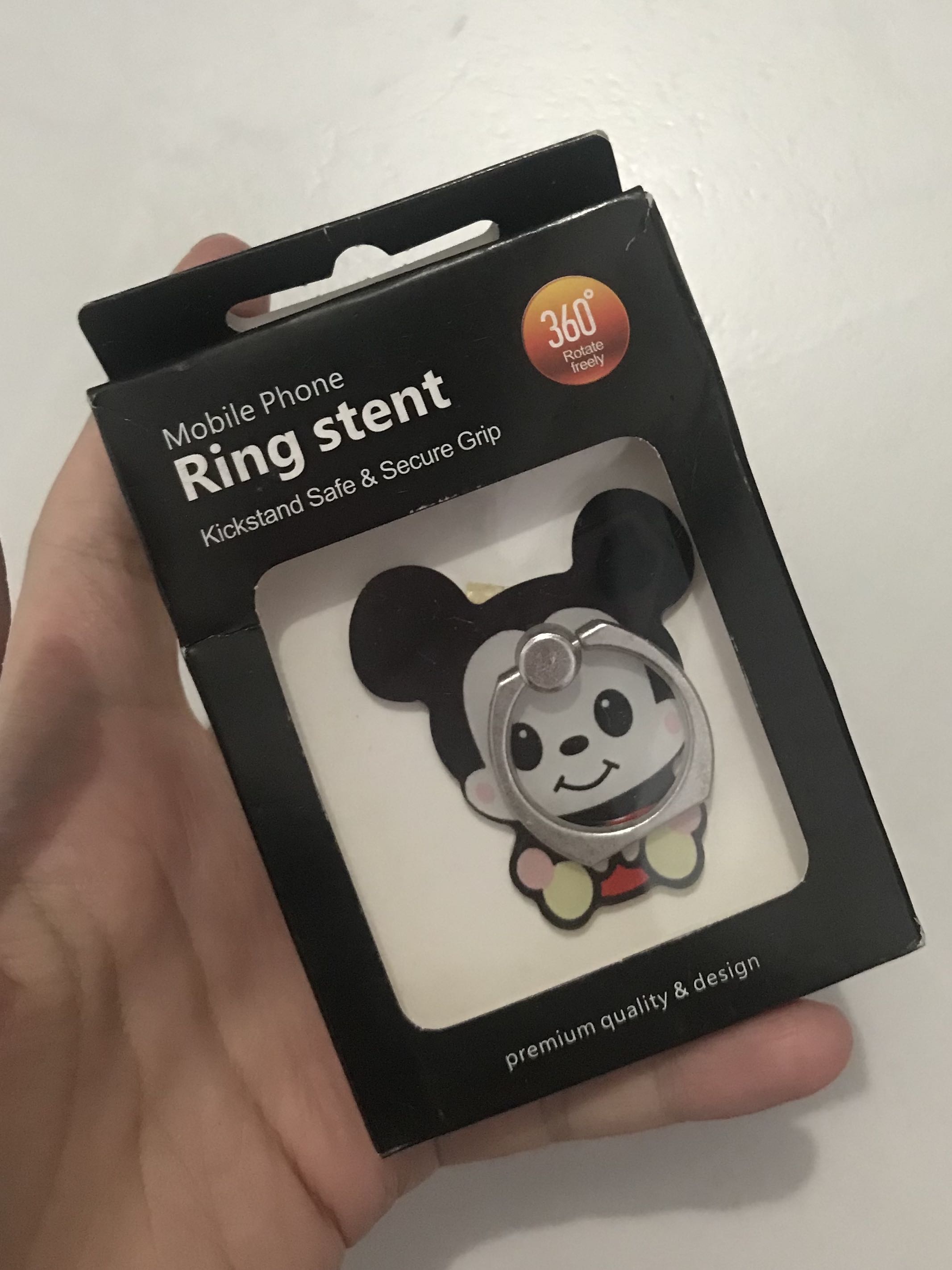 Mickey shop phone ring