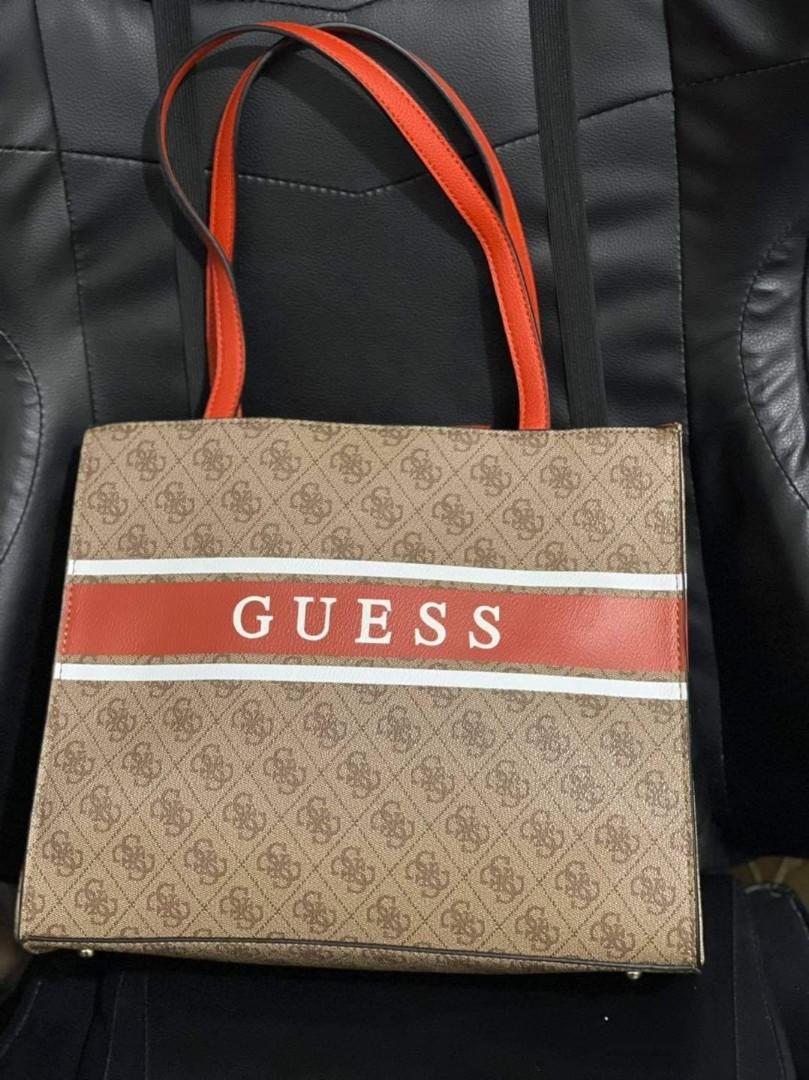 💯Guess Monique Tote, Women's Fashion, Bags & Wallets, Purses & Pouches on  Carousell