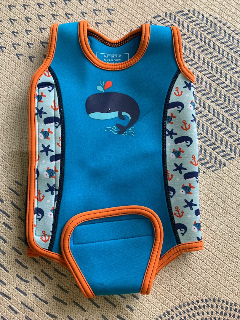 Mothercare Baby Wetsuit 6 12 Months Babies Kids Babies Kids Fashion On Carousell