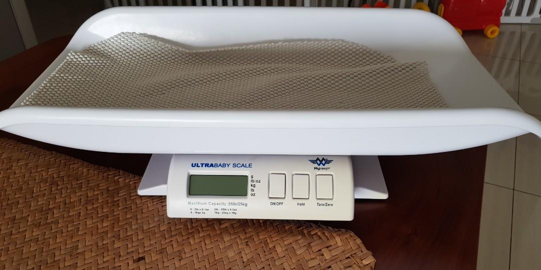 My Weigh Ultra Baby Precision Digital Baby Or Pet Scale 55 Pound Capacity Babies Kids Maternity On Carousell