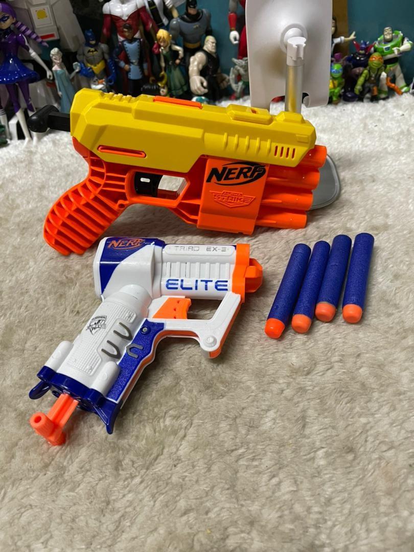 Nerf blaster set, Hobbies & Toys, Toys & Games on Carousell