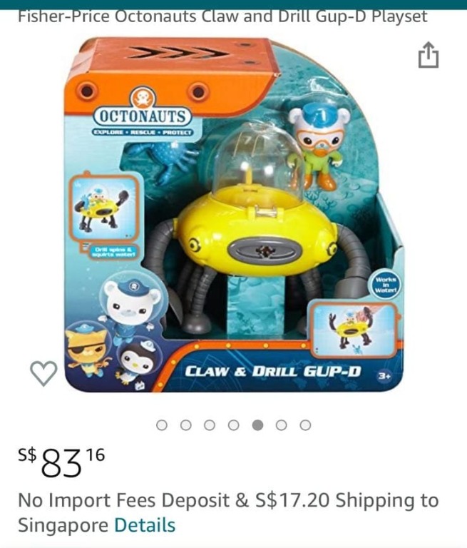 Octonauts gup d toy cheap