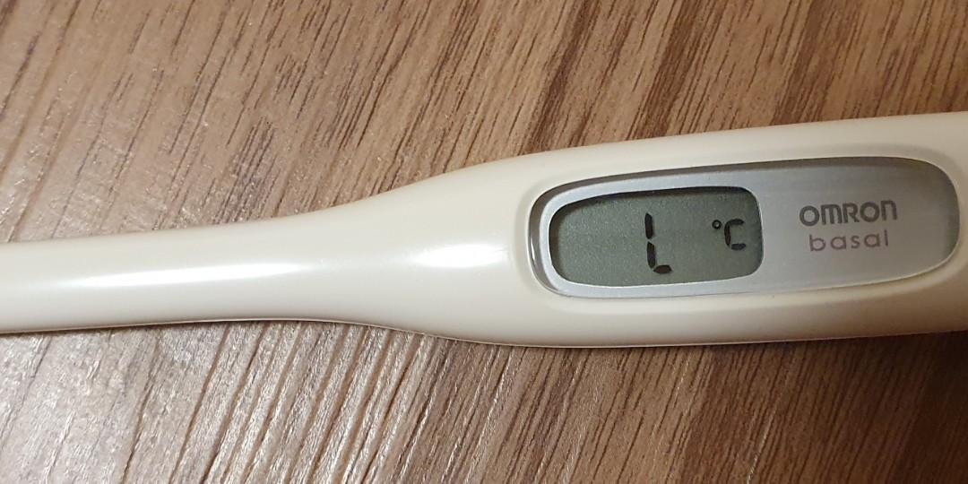 Omron Basal Thermometer, Health & Nutrition, Health Monitors & Weighing