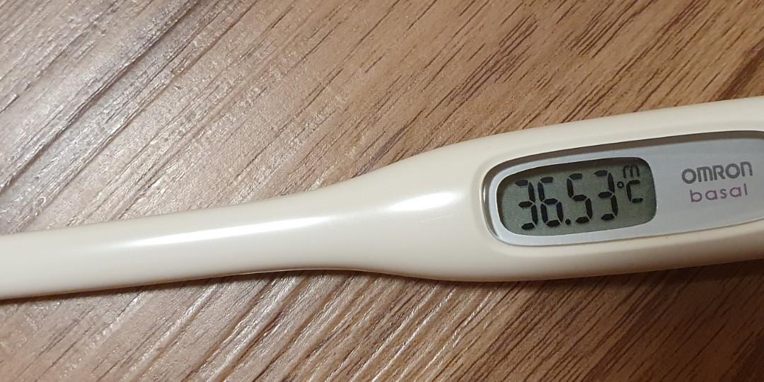 Omron Basal Thermometer, Health & Nutrition, Health Monitors & Weighing