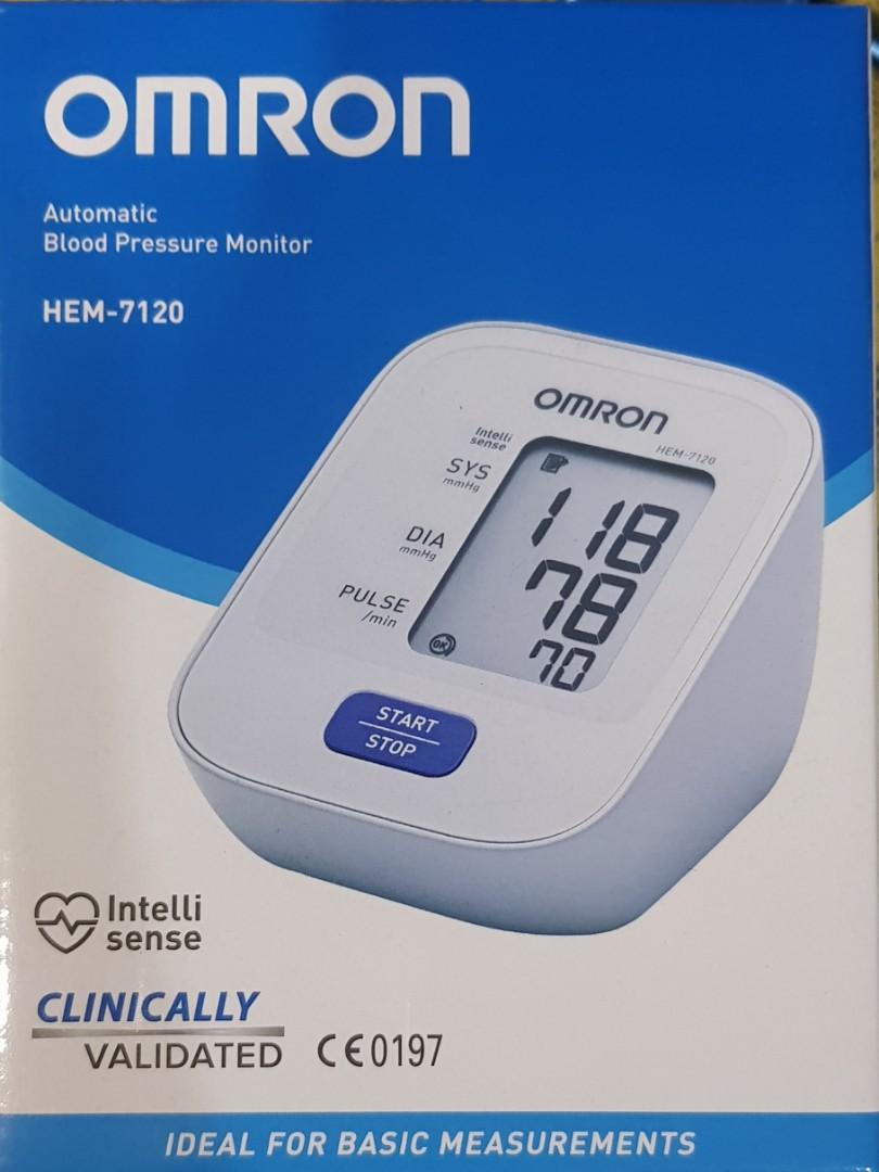 Omron BP monitor, Health & Nutrition, Health Monitors & Weighing Scales