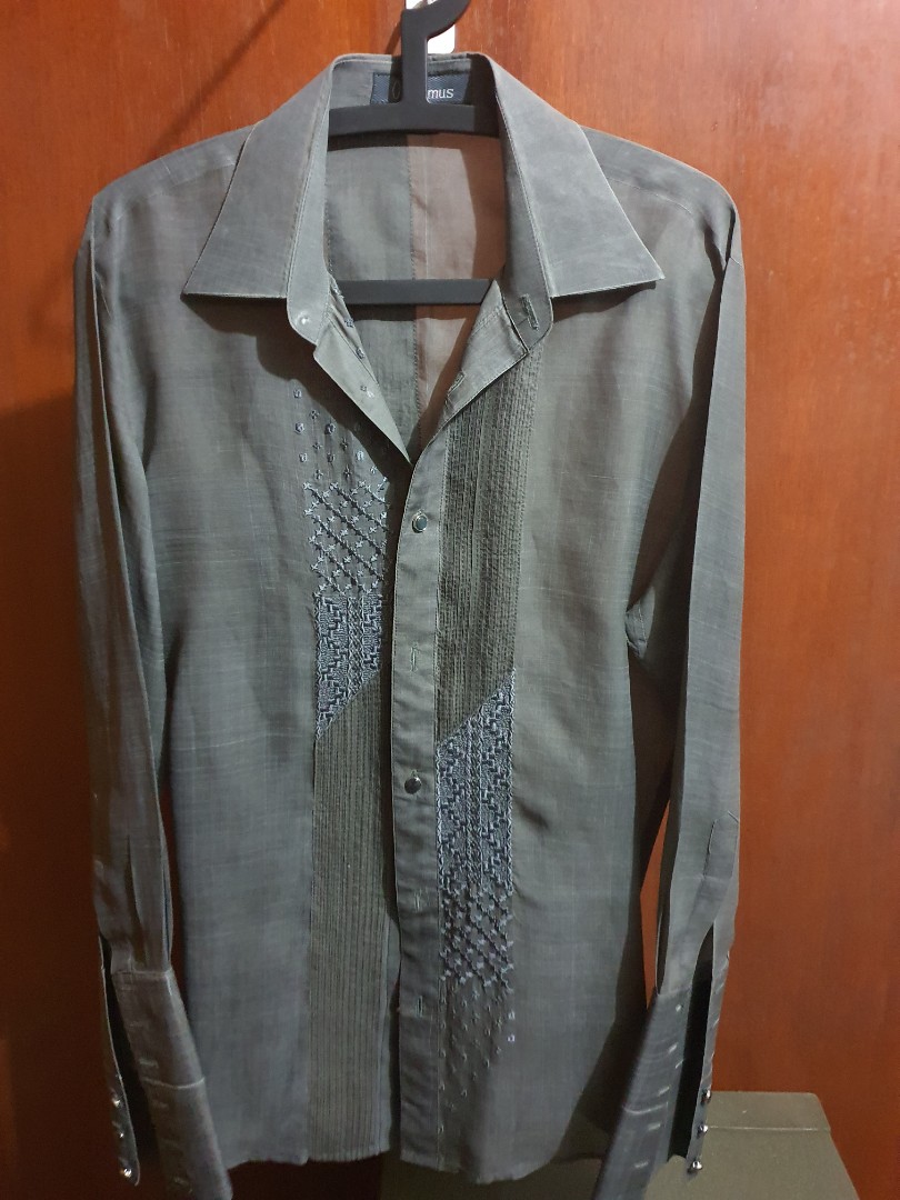 Onesimus Barong, Men's Fashion, Tops & Sets, Formal Shirts on Carousell