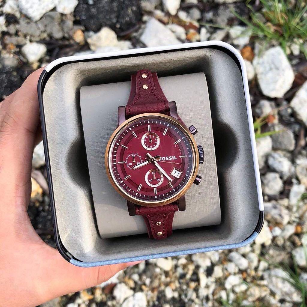 Fossil outlet boyfriend wine