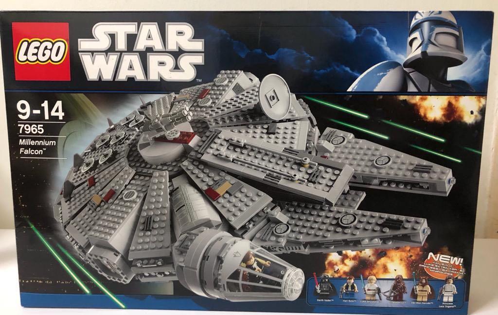 Original LEGO Star Wars Millennium Falcon (7965) with Hobbies & Toys, & Games on Carousell