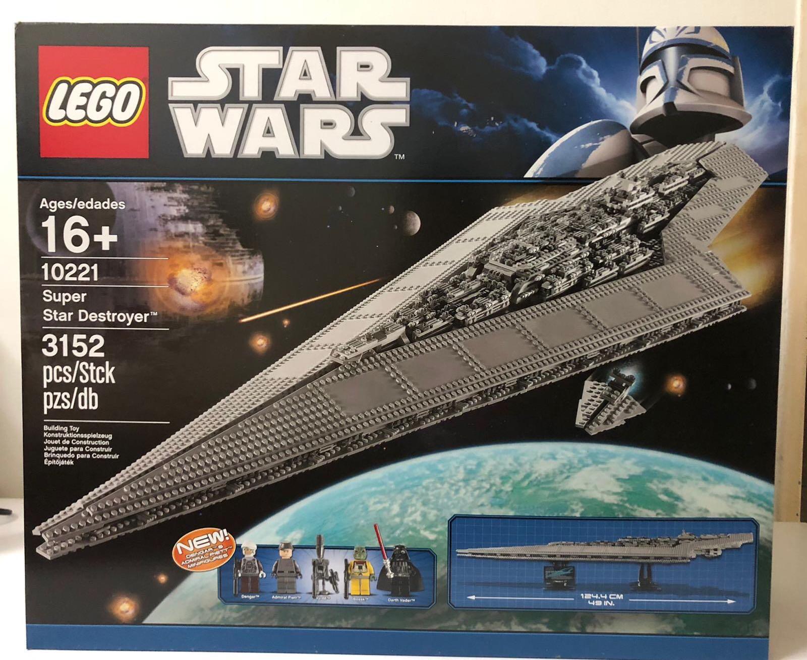 Original LEGO Star Wars Super Star Destroyer 10221 VINTAGE LIMITED Model 2011 Hobbies Toys Memorabilia Collectibles Vintage Collectibles on Carousell