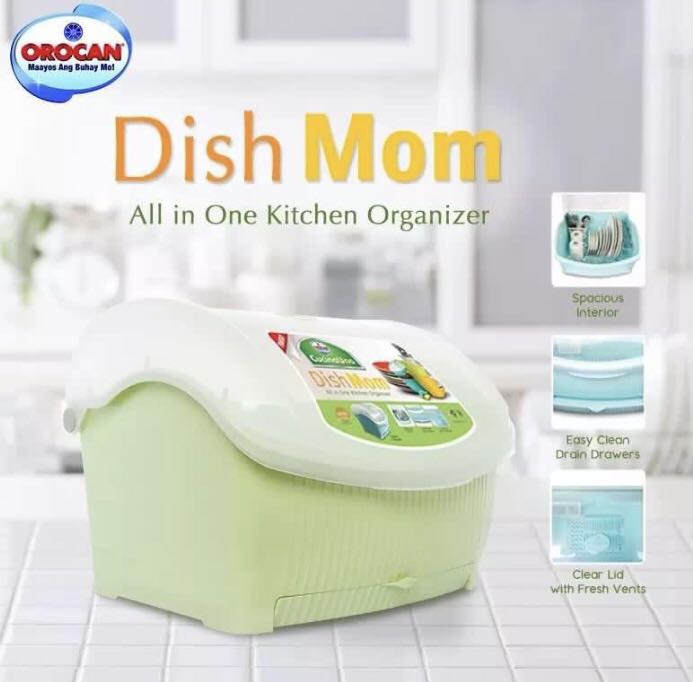 Orocan Dish Drainer, Furniture & Home Living, Kitchenware & Tableware