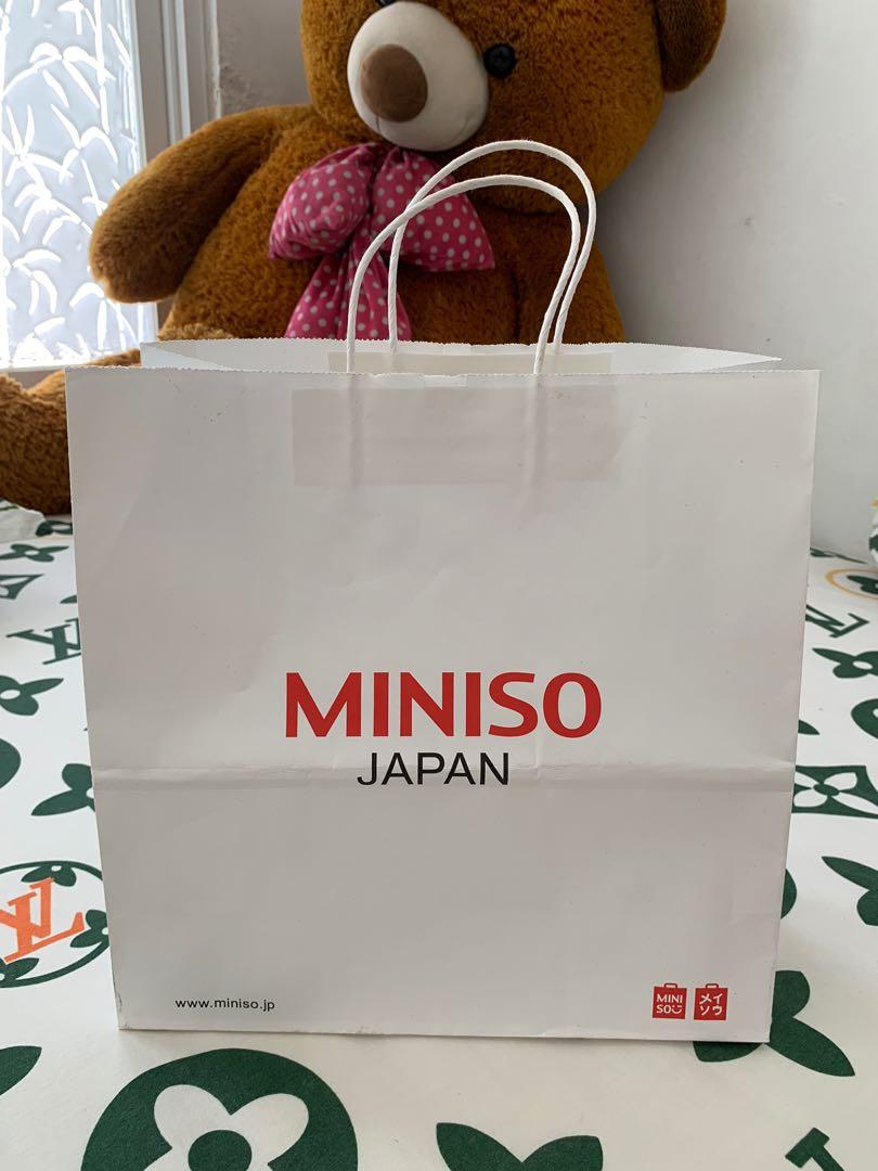 Miniso hot sale paper bag