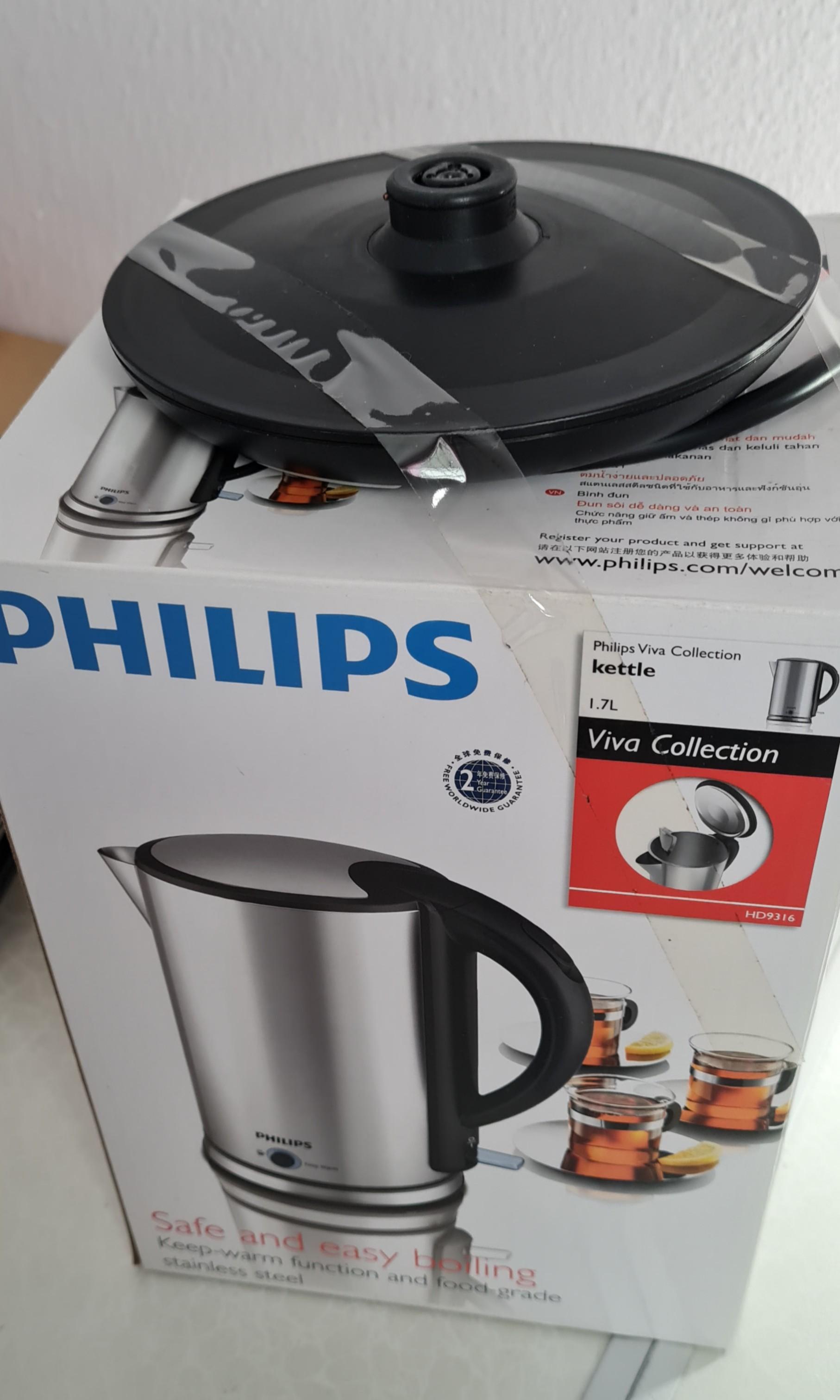 Philips Viva Collection 1.7L Kettle, TV & Home Appliances, Kitchen