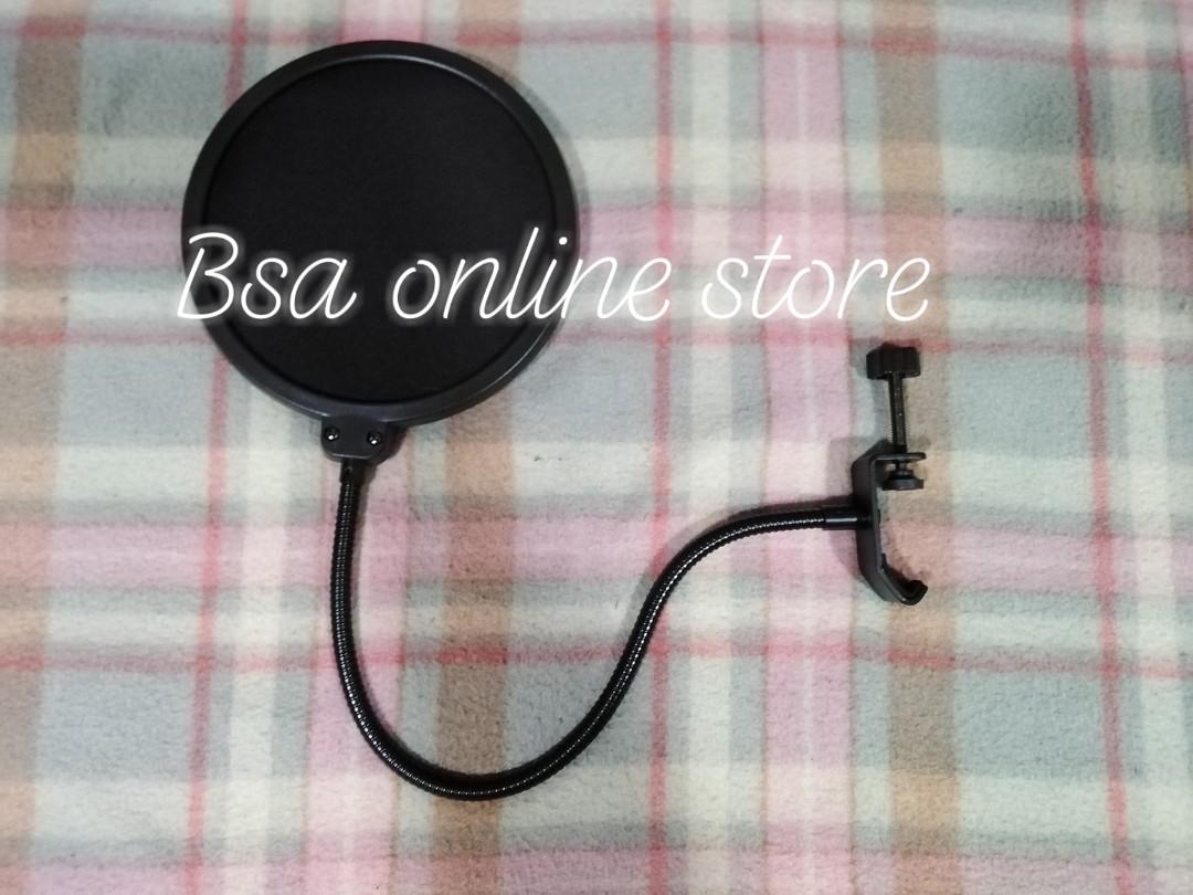 Pop filter pop shield screen microphone (Category: Voice Recorders) located in Quezon City. Submitted by smithwarren46 (Listing ID 1100067169, Image 1). Description: Brandnew P250 #popfilter Microphone Wind screen.pop shield Goose type flexible rod. 6" Double mesh cloth.Durable clamp.Great for recording, vlogging, singing Podcast, live streaming, etc.Pick up lagro Q.c or via delivery service rider po.More item for sale.. like or follow my page #B