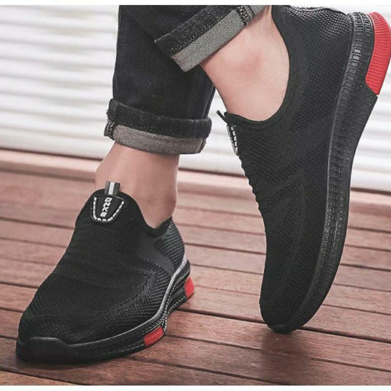 Sepatu casual slip on deals