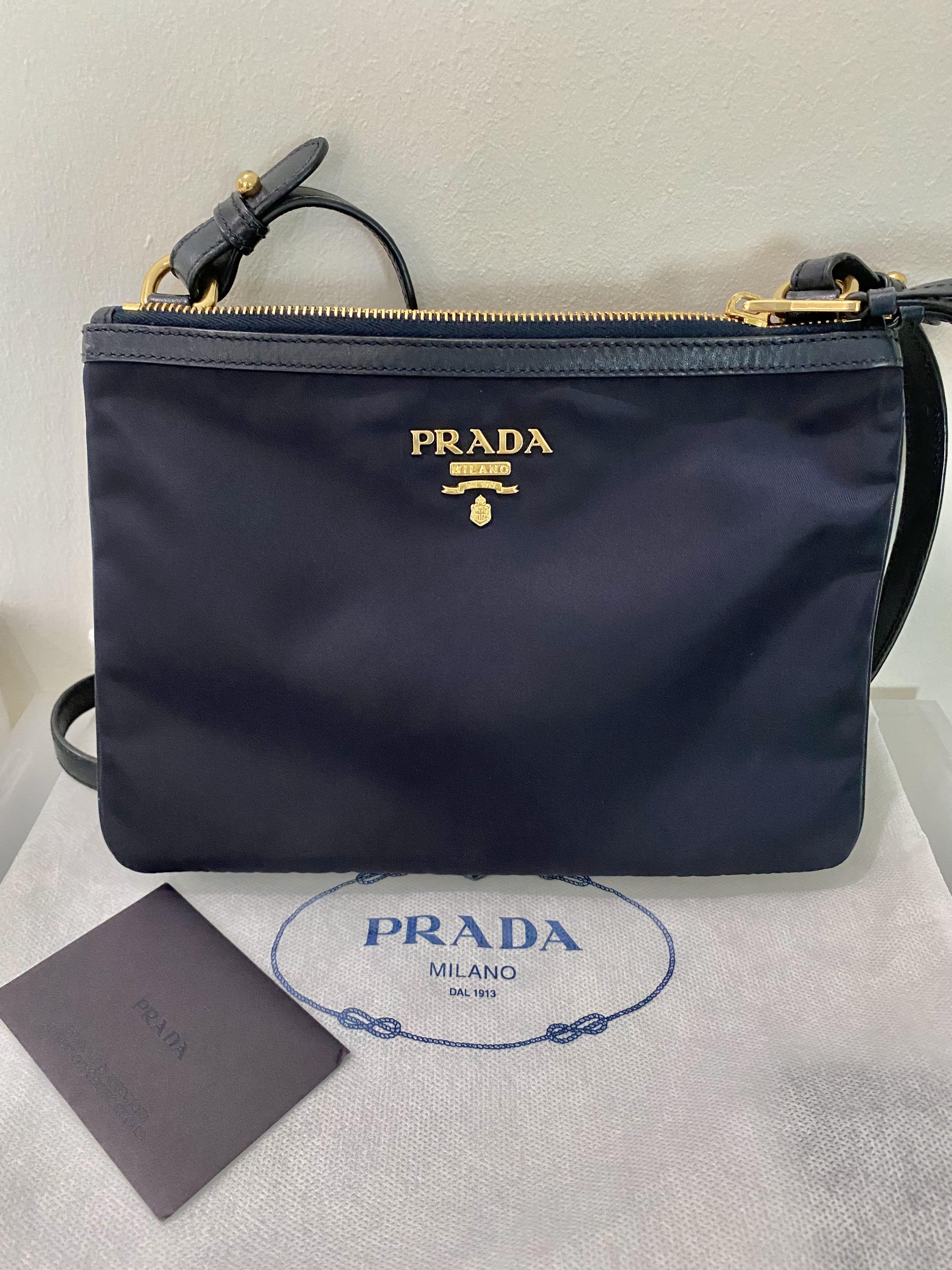 Prada discount tessuto blue