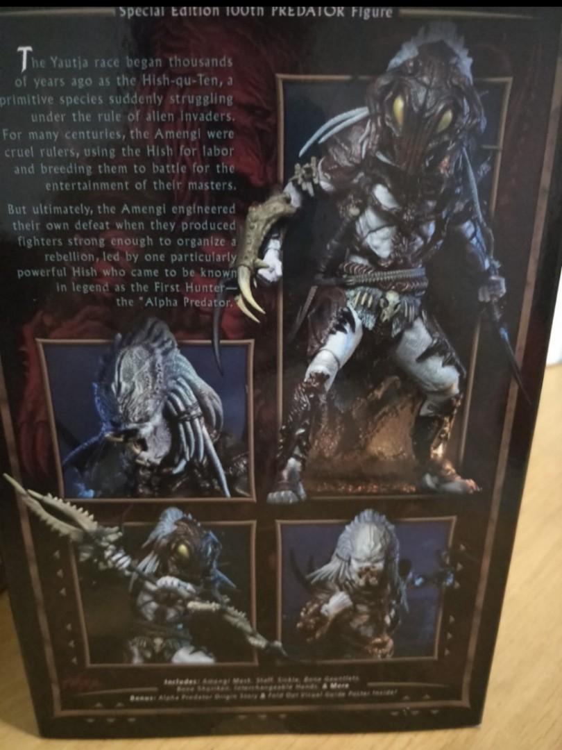 Predator Ultimate Alpha Predator 100th Edition Figure, Hobbies & Toys ...