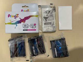 Pringo印相機的經典相紙39張+全彩色袋3捲