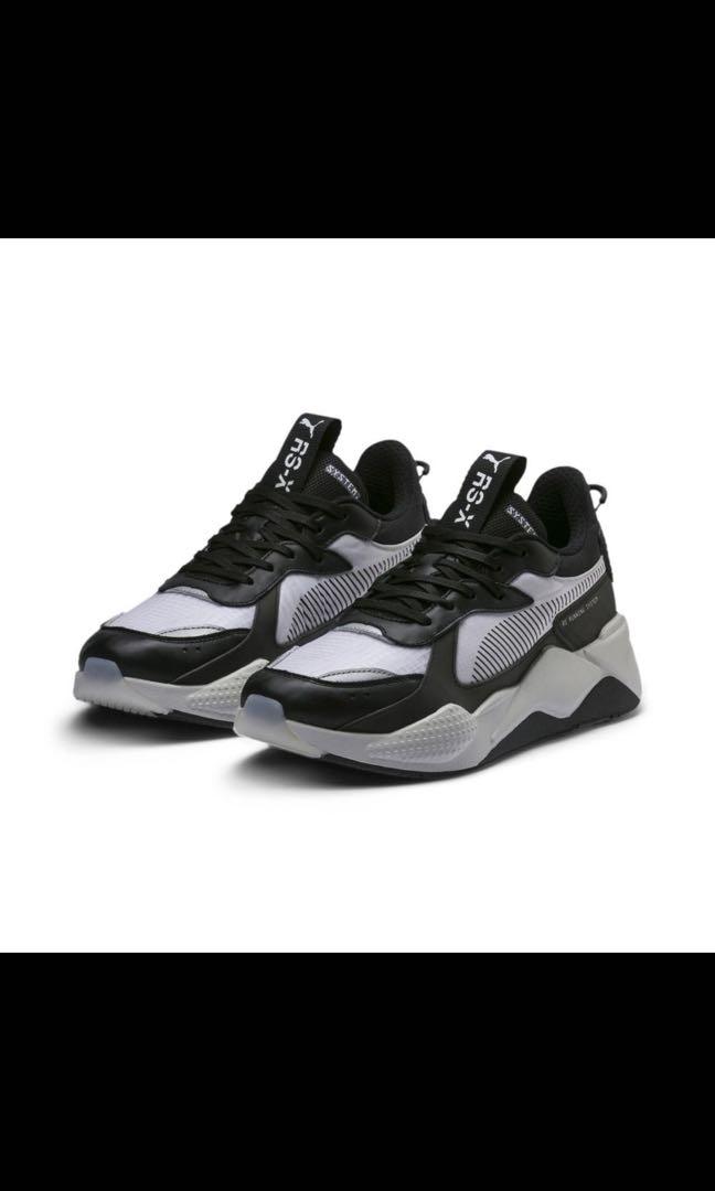 puma rs x tech on feet