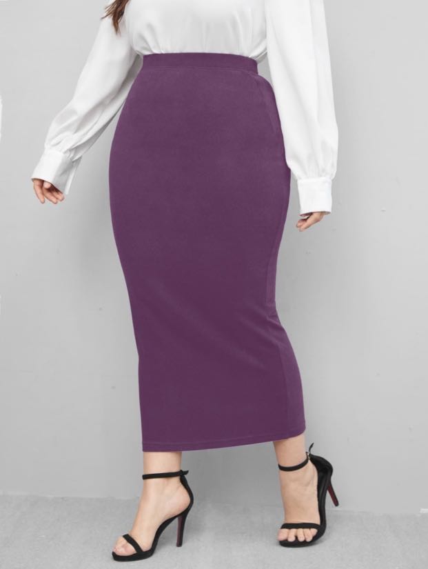 Purple mini skirt 90s - Gem