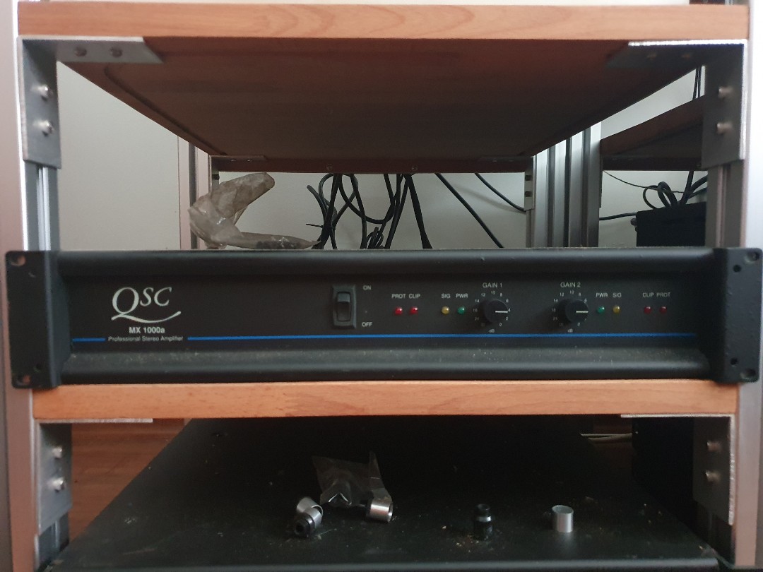 QSC MX1000a Professional Amplifier, Audio, Other Audio
