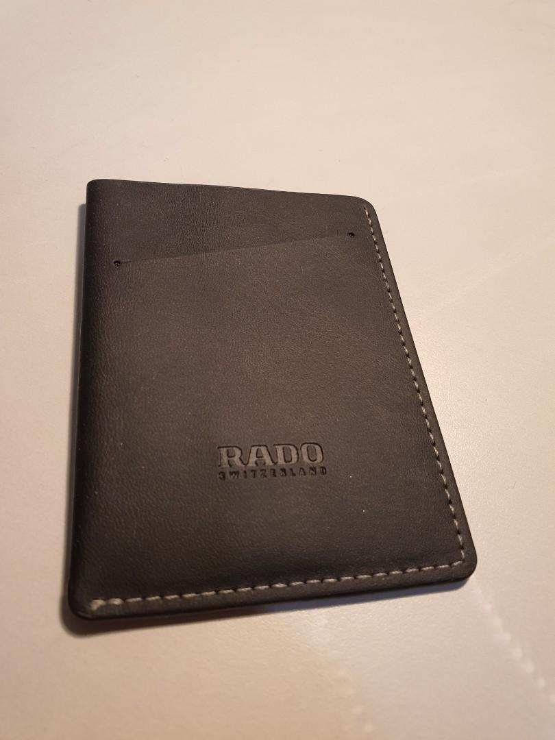 Rado Leather Card Holder wallet Luxury Watches on Carousell