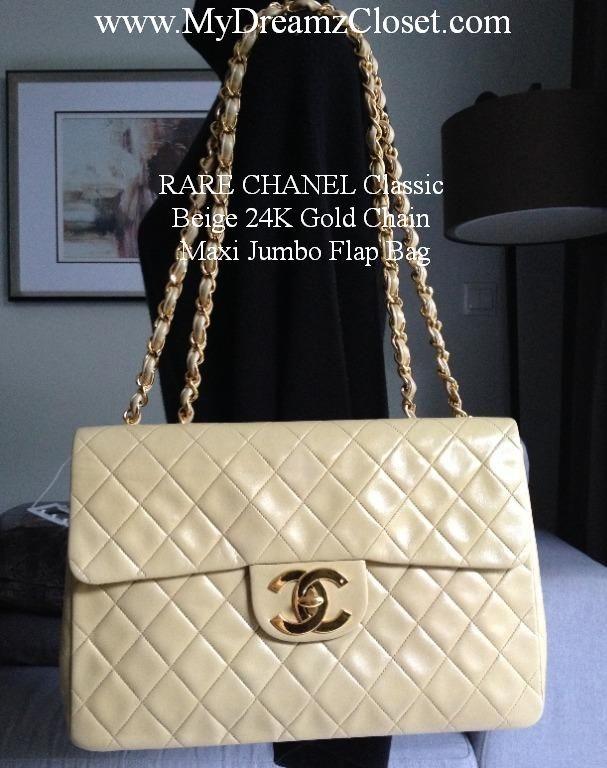 Chanel maxi jumbo double flap