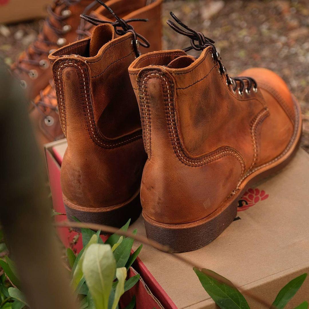 Red Wing 8085 Iron Ranger Original Made In USA Fesyen Pria