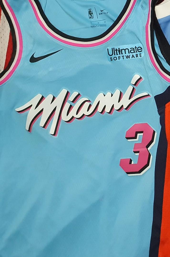 VN Design - Miami Heat #ViceNights alternate jersey #VNdesign