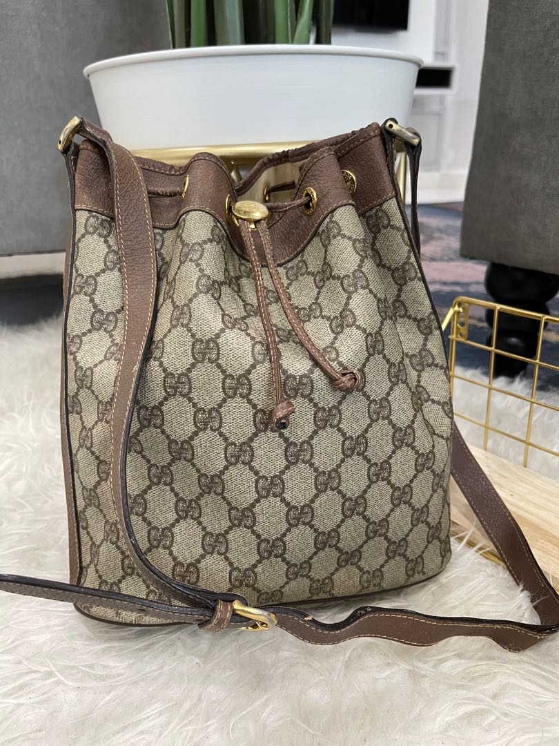 Gucci drawstring bucket new arrivals bag