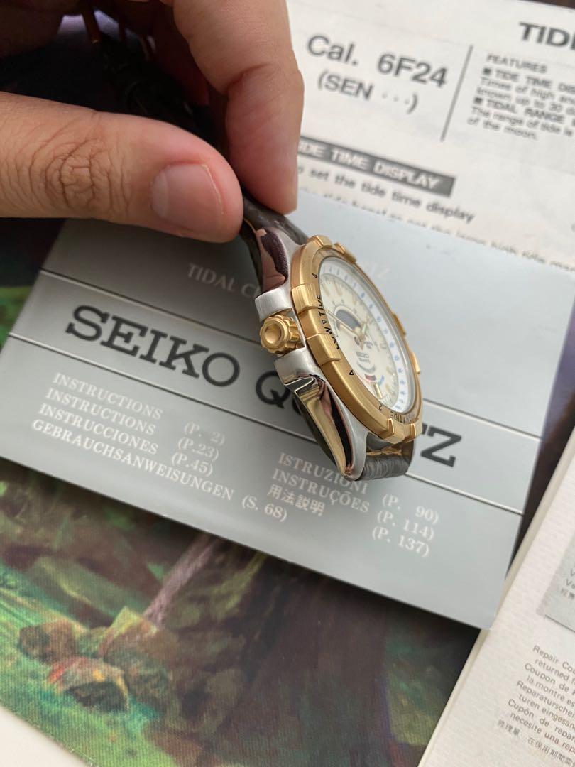 Seiko Quartz 6F24-7010, Men's Fashion, Watches & Accessories, Watches on  Carousell